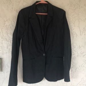 Black suit jacket